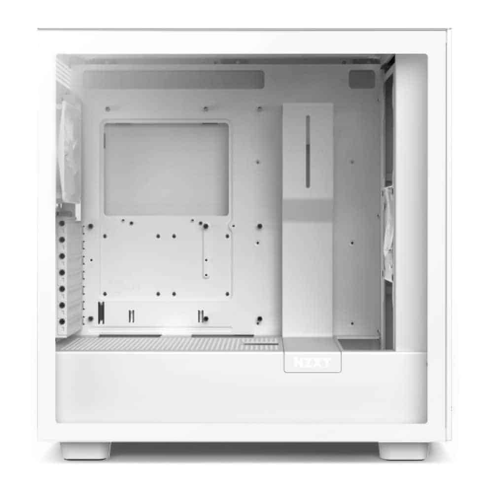 (image for) NZXT H7 Flow White Mid Tower Tempered Glass PC Gaming Case